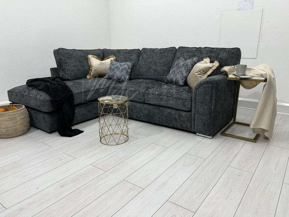 Chiswick corner sofa with large stool left/right handed