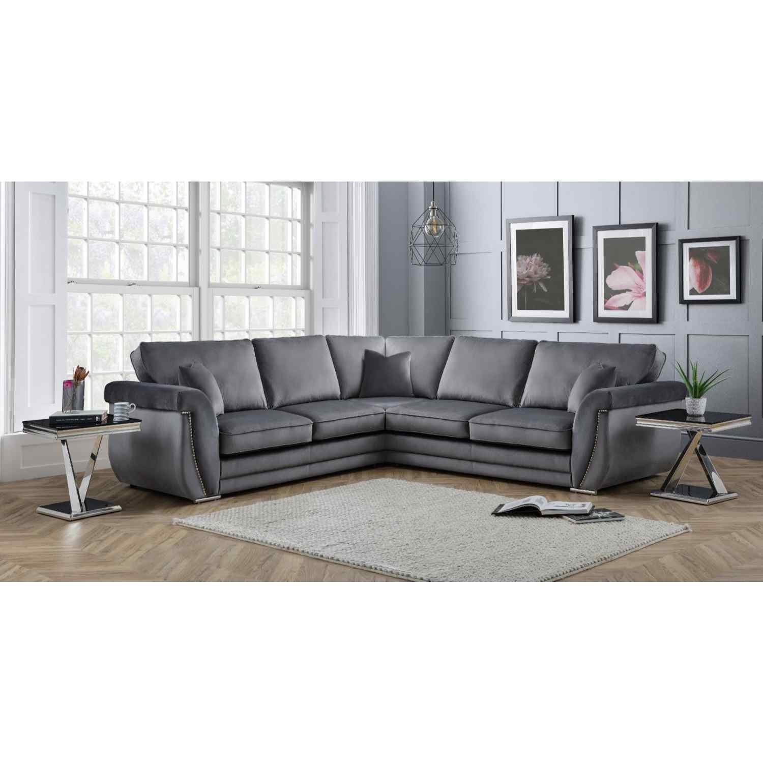 Luca Full Back Large Corner Sofa