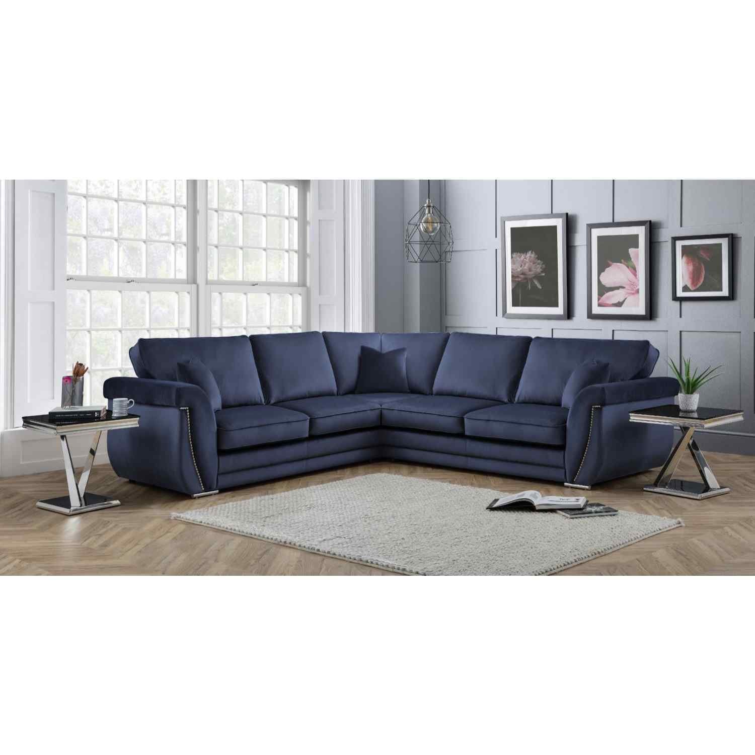 Luca Full Back Large Corner Sofa