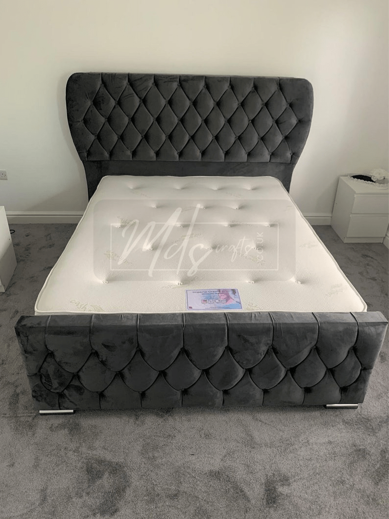 Oxford Bed Frame & mattress