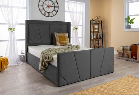 The Atlanta Horizon 6.0FT Super King Ottoman Bed – Luxurious Design and Practical Storage