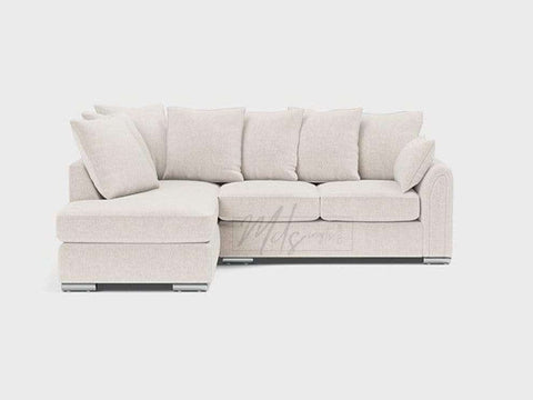 Chiswick corner sofa with large stool left/right handed