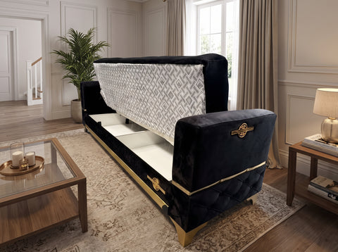 ISTANBUL GREY SOFA BED