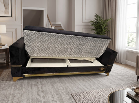ISTANBUL GREY SOFA BED