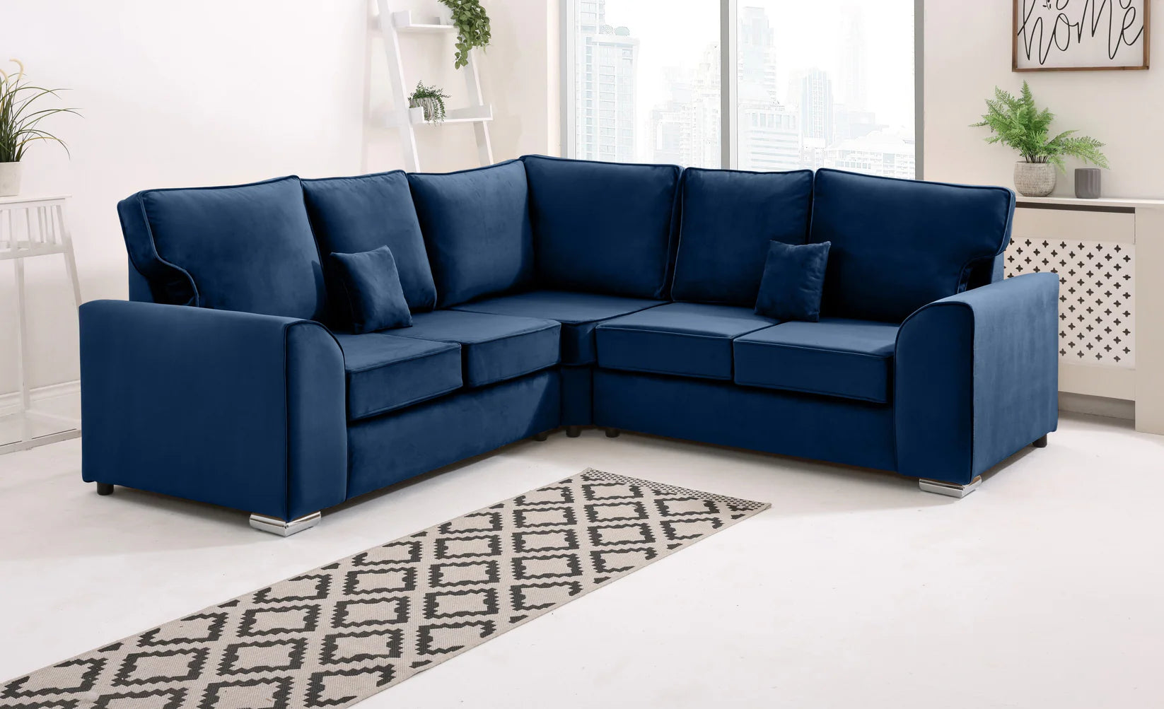 Dylan Sofa Collection: 1-Seater, 2-Seater, 3-Seater, & 5-Seater Options in Plush Crush Chenille and Kensington jumbo cord Fabric – Perfect for Your Home in the UK!