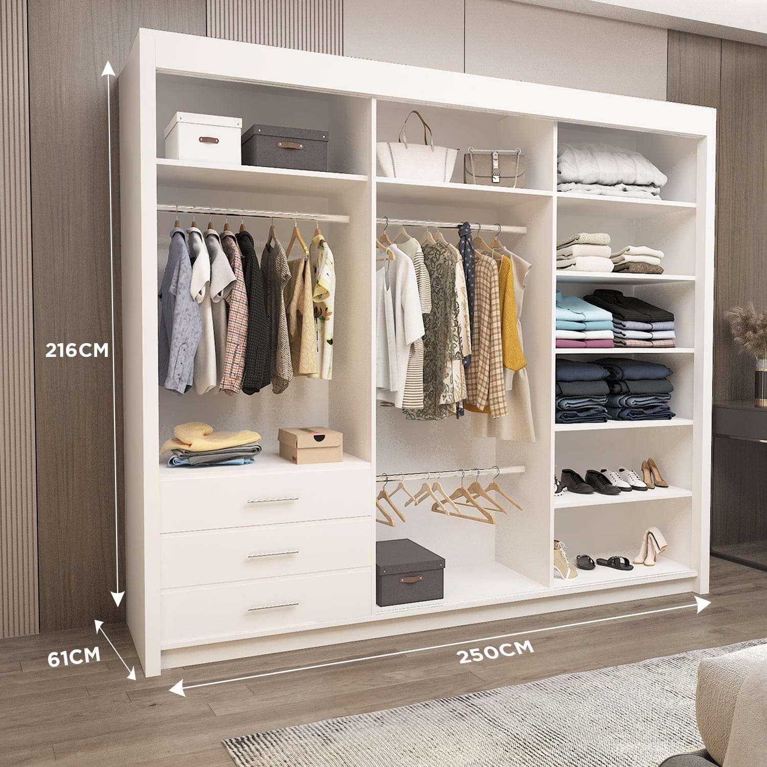 CHICAGO MILAN SLIDING WARDROBE