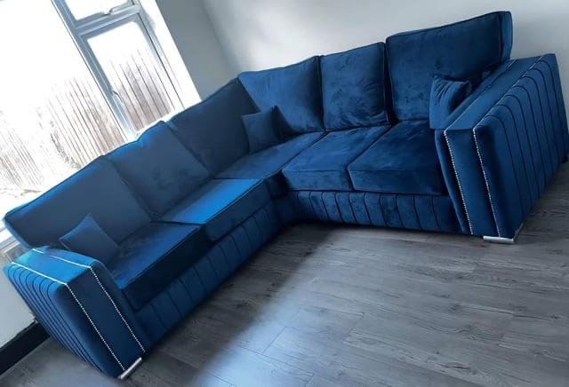 Layla corner Sofa 5 seater 4-Seater, 3-Seater, 1-Seater & Custom Sizes Available!