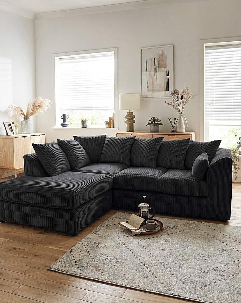 Dylan Sofa Collection: 1-Seater, 2-Seater, 3-Seater, & 5-Seater Options in Plush Crush Chenille and Kensington jumbo cord Fabric – Perfect for Your Home in the UK!