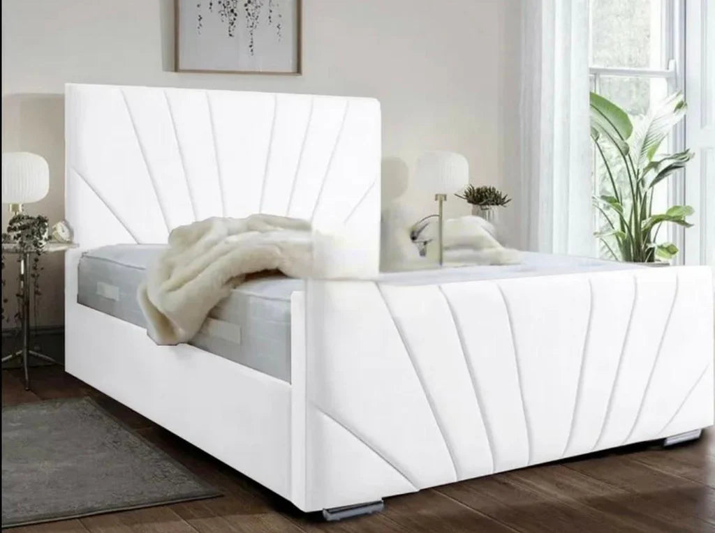 The Atlanta Horizon 6.0FT Super King Ottoman Bed – Luxurious Design and Practical Storage