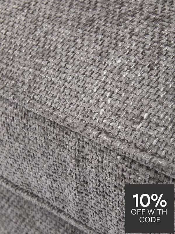 Very Home Dury Chunky Weave Corner Group Sofa