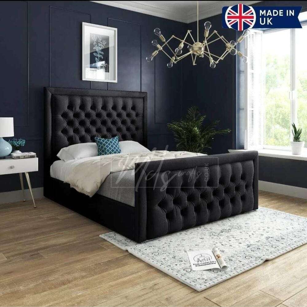 Oxford Bed Frame & mattress